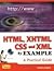 HTML, XHTML, CSS and XML by Example by Teodoru Gugoiu