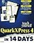Sams Teach Yourself Quarkxpress 4 in 14 Days by Kate Binder