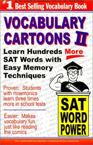 Vocabulary Cartoons II, SAT Word Power (Paperback)