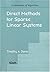 Direct Methods for Sparse Linear Systems (Fundamentals of Algorithms, Series Number 2)