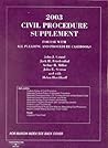 2003 Civil Procedure Supplement 2003 Civil Procedure Supplement