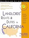Landlords' Rights & Duties in California: With Form