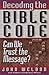 Decoding the Bible Code: Ca...