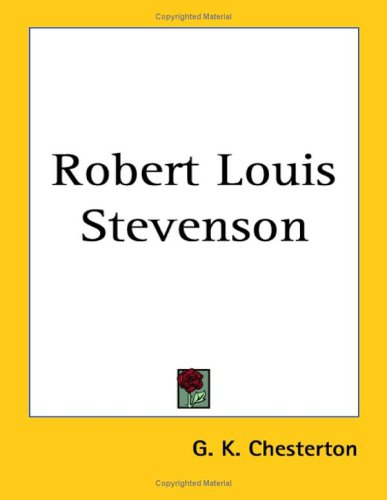 Robert Louis Stevenson (1927)