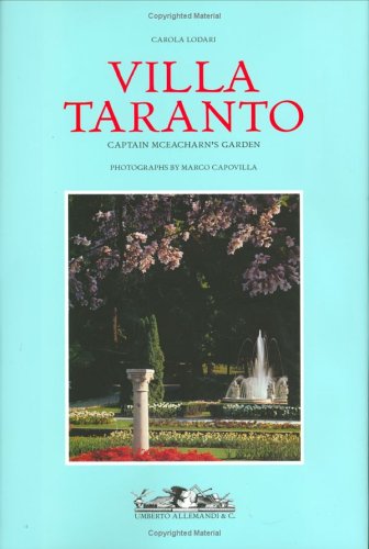 Villa Taranto: Captain McEacharn's Garden (Archives of Botanic and Garden Studies)