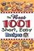 The Best 1001 Short, Easy Recipes by Cookbook Resources LLC