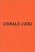 Donald Judd by Donald Judd