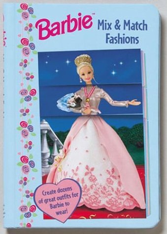 Barbie Mix and Match Fashions Sectioned Flip Book (Board book)