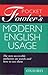 Pocket Fowler's Modern English Usage