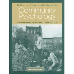 Community Psychology: Linking Individuals and Communities