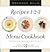 Recipes 1-2-3 Menu Cookbook by Rozanne Gold