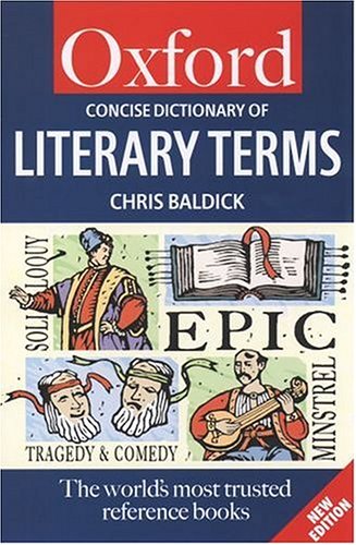 The Concise Oxford Dictionary of Literary Terms (Paperback)