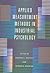 Applied Measurement Methods in Industrial Psychology