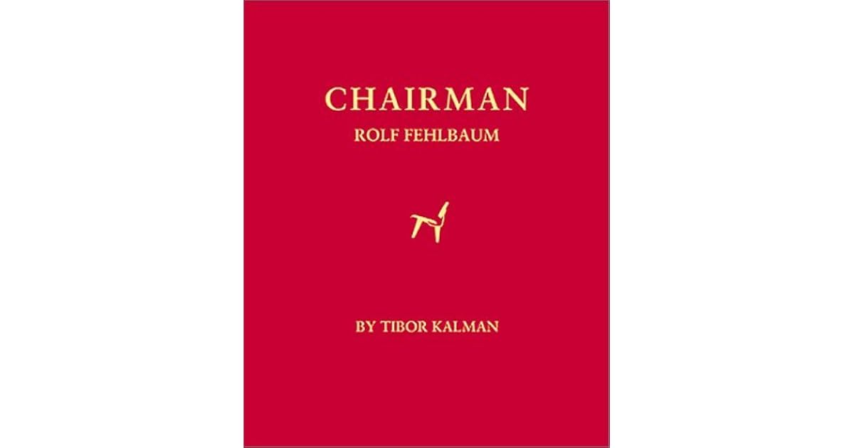 Chairman Rolf Fehlbaum by Tibor Kalman