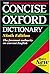 The Concise Oxford Dictionary of Current English