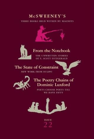 McSweeney's Issue 22: Three Books Held Within By Magnets (McSweeney’s Quarterly Concern, #22)