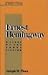 Ernest Hemingway: A Study of the Short Fiction (Twayne's Studies in Short Fiction)