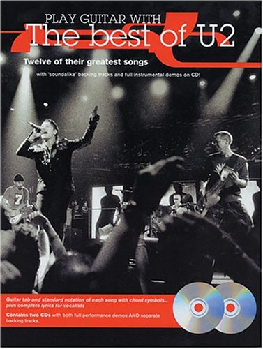 Play Guitar with U2 (The Best of U2): Guitar TAB, Book & 2 CDs