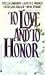 To Love and to Honor by Stella Cameron