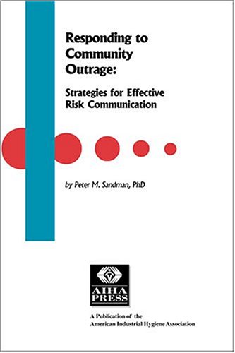 Responding to Community Outrage: Strategies for Effective Risk Communication/167-Cc-93 (Paperback)