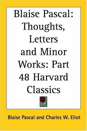 Thoughts, Letters and Minor Works (Harvard Classics, Part 48)