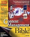Content Management Bible by Bob Boiko
