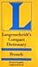 Langenscheidt's Compact French Dictionary: French-English English-French (Langenscheidt Compact Dictionaries) (French Edition)