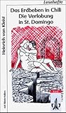 Das Erdbeben in Chili / Die Verlobung in St. Domingo by Heinrich von Kleist