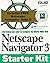 Netscape Navigator 3 Starter Kit - PC Version by Mark Robbin Brown