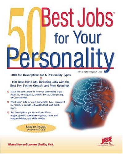 50 Best Jobs For Your Personality (Paperback)