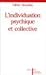 L'individuation psychique et collective (AUBIER)