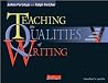 Teaching the Qualities of Writing [With CDROMWith Lesson CardsWith Teacher's Guide]