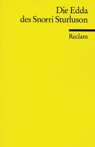 Die Edda des Snorri Sturluson (Paperback)