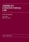American Constitutional Law (Law Casebook Series)