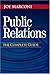 Public Relations by Joe Marconi