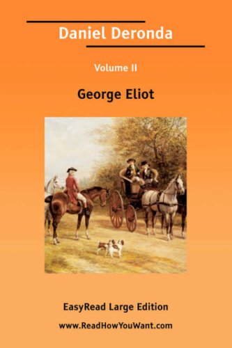 Daniel Deronda: Easyread Large Edition (Paperback)