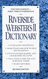 Riverside Webster's Dictionary