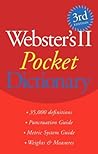 Webster's Ii Pocket Dictionary