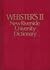 Webster's II New Riverside University Dictionary by Anne H. Soukhanov