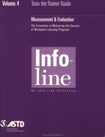 Train The Trainer/Vol 4: MEASUREMENT & EVALUATION (Paperback)