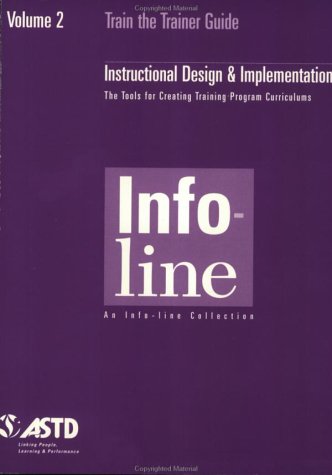 Train The Trainer/Vol 2: Instructional Design & IMP (Paperback)