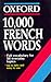 10,000 French Words (Oxford Quick Reference)
