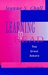 Learning to Read: The Great Debate