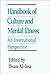 Handbook of Culture and Mental Illness: An International Perspective