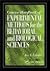 Concise Handbook of Experimental Methods for the Behavioral and Biological Sciences