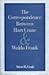 The Correspondence Between Hart Crane and Waldo Frank