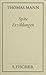 Spate Erzahlungen (Frankfurter Ausgabe) Von Herr und Hund (19... by Thomas Mann