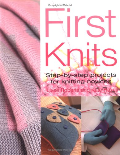 First Knits: Step-by-step projects for knitting novices (Paperback)