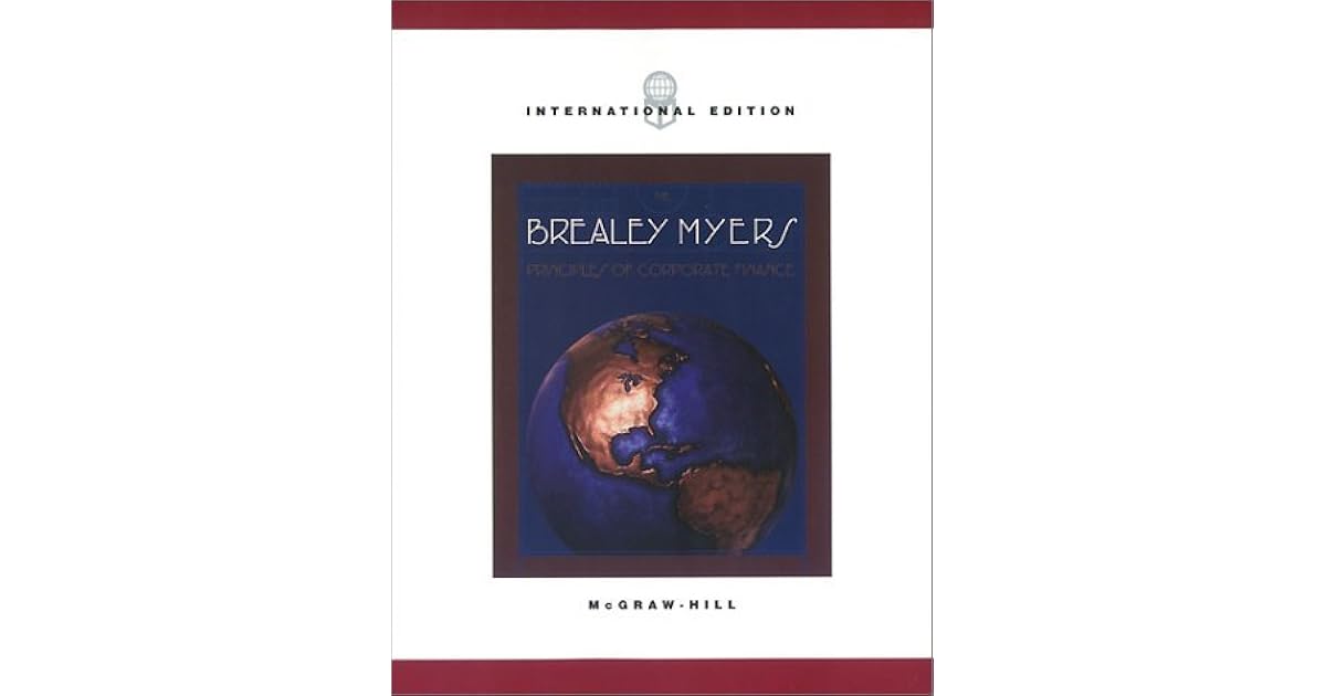 Brealey Myers Allen Principles Of Corporate Finance 12th Edition