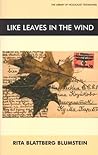 Like Leaves in the Wind (Library of Holocaust Testimonies)
